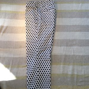 Ann Taylor polka dot capris